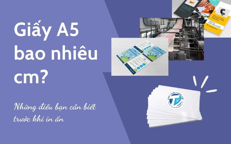 Giấy A5 bao nhiêu cm? Những điều bạn cần biết trước khi in ấn